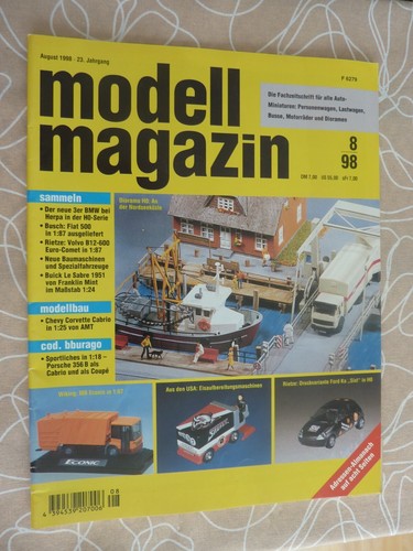 Modell magazin 1998 - magazin, 1998-08