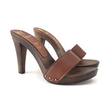 Women's Leather Clogs - Made