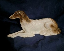 Großer Art Deco Hund, Barsoi