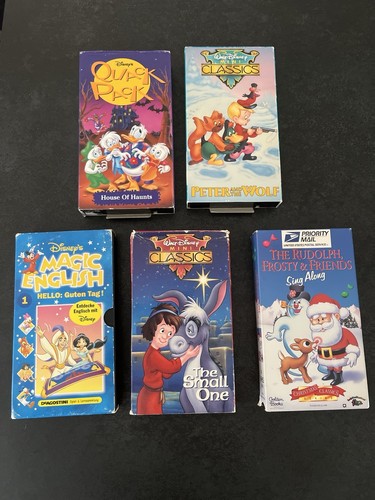Vhs kinderfilmen disney - vhs,