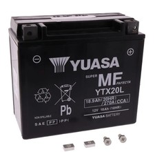 Yuasa batterie ytx20l agm - batterie, ytx20l-bs