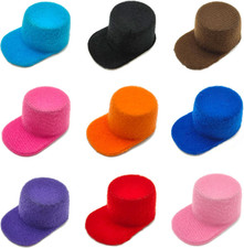 Mini Kappe Hüte Handwerk Klein Top Mütze Kleiner Hut DIY Basteln Weihnachts Krea