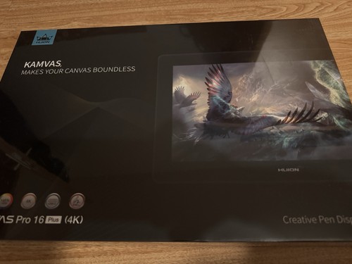 Huion kamvas pro - kamvas, 16