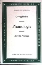 Phonologie. (Nr. 104) Heike, Georg: