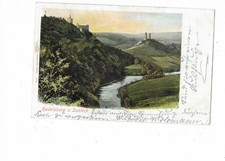 S661 AK Rudelsburg und Saaleck gelaufen 1905!!!