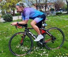 Bicycle pants with gel seat