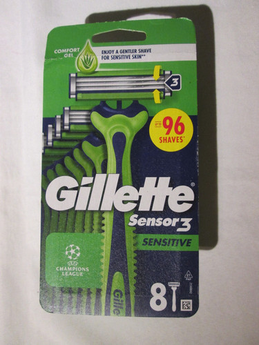 Gillette sensor sensitive 8 - sensor, 3