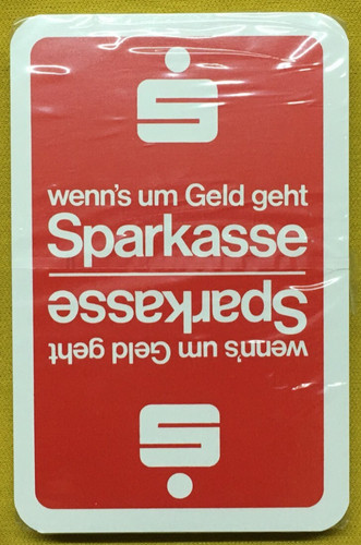 Alte spielkarten sparkasse - alte, -sparkasse-