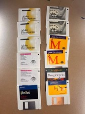 12x Vintage Mac 3.5" Disketten