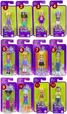 Polly Pocket - große Figur mit trendigen Outfit - Bella Lila Jake Shani Nicolas