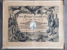 Kriegs Chronik Oberjäger Paul Otto Div. Orden Fechtmeister Kyffhäuser Dienstausz