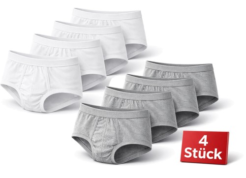 Herren slip unterhose 4er - herren, pack