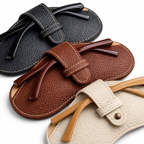 Leder brillenetui weich - leder,