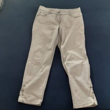 5-pocket Jeans 3/4 lang mit