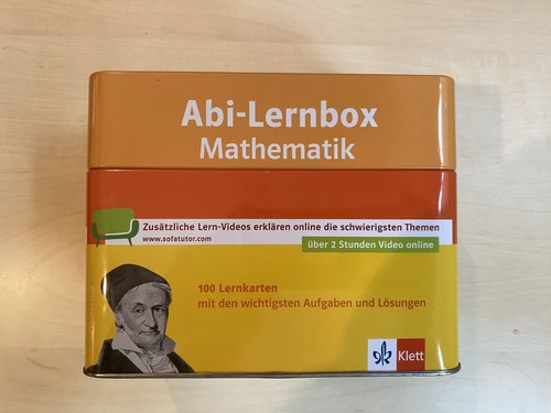 Abi lernbox mathematik klett - abi-lernbox,