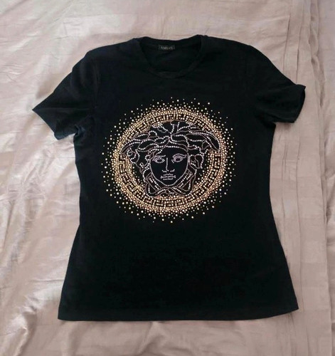 Versace damen shirt schwarz - damen, t-shirt