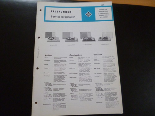 Original service manual - service,