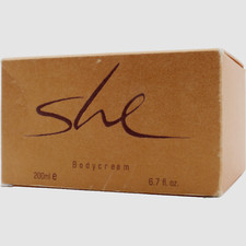 1 x  SHE 200 ml body cream SHE