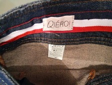 Quiero Rock 34 Jeansrock Blau Denim  Neu