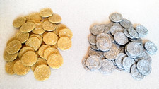 Historische Plastikmünzen -