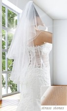 Schleier Nr. 7 mit Swarovski