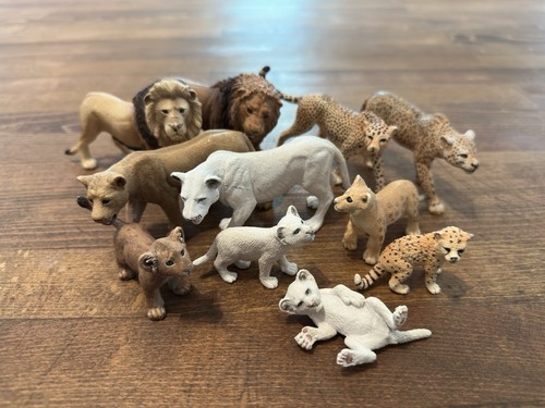 Schleich löwen und geparden - schleich,