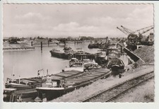 AK  Duisburg - Ruhrort  ,   Hafen   alt !!