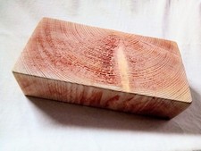 Holzblock/Holzklotz massiv geschliffen 50x105x215mm