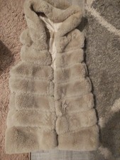 Super weiche lange Fellweste