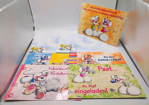 Diddl einladungskarten - diddl,