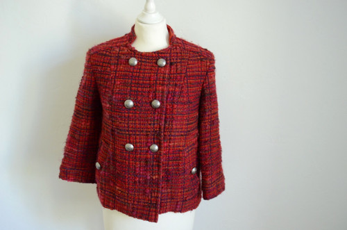 Etro tweed mantel - etro, d38