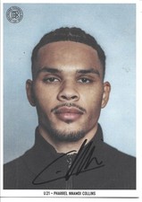 PHARREL NNAMDI COLLINS -DFB-U 21-AUTOGRAMMKARTE-BVB-EINTRACHT FRANKFURT