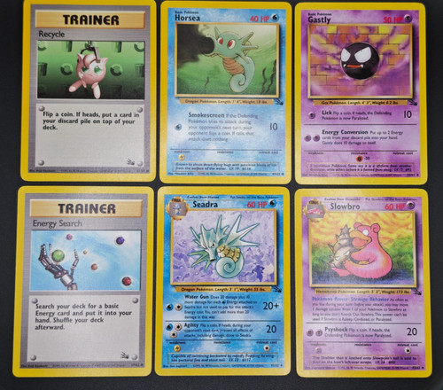Pokemon karten paket fossil - paket,