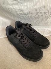 Vty Turnschuhe schwarz, samt