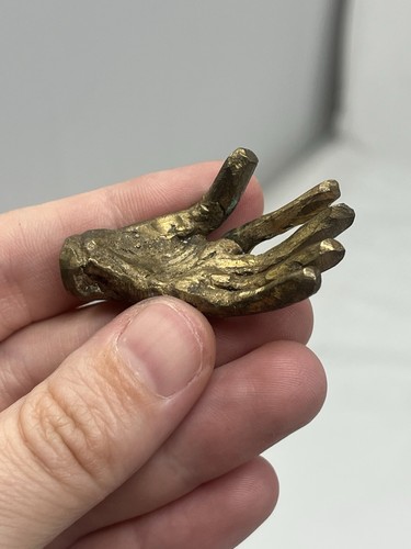 Klein bronze hand - hand, figur