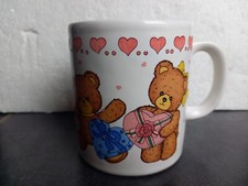 Tasse, Sammeltasse, Kaffeebecher, Sammlerstück ~ Teddys mit Geschenken ~ 