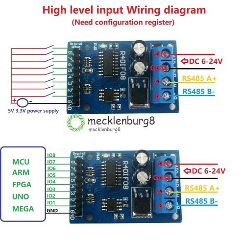 12v channel digital input - 12v, 8-channel
