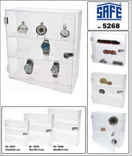 Uhrenvitrine-Taschenuhren-Acry