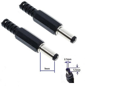 Hohlstecker mit - dc,