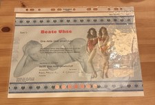 Beate Uhse Aktie + Kuponbogen