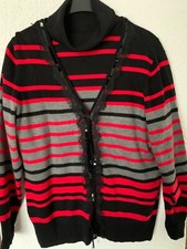 Damen Twin-Set Madeleine Rolli + Jacke Gr. 40/42