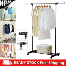 Kleiderständer Stabil Schwerlast Kleiderständer auf Kleiderwagen mobiler Rollen