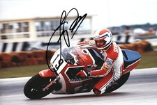 Freddie Spencer Fast Freddie 500ccm Weltmeister Moto GP handsigniertes Foto BV