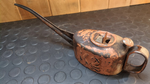 Scheunenfund alte ölkanne - Ölkanne, k2
