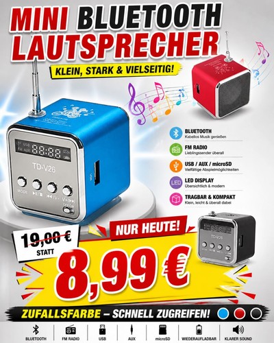 Mini bluetooth lautsprecher - bluetooth,