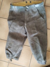 Lederhose Kniebund Retro Wildleder 48 50?! - Spitzenqualität, Echtleder.