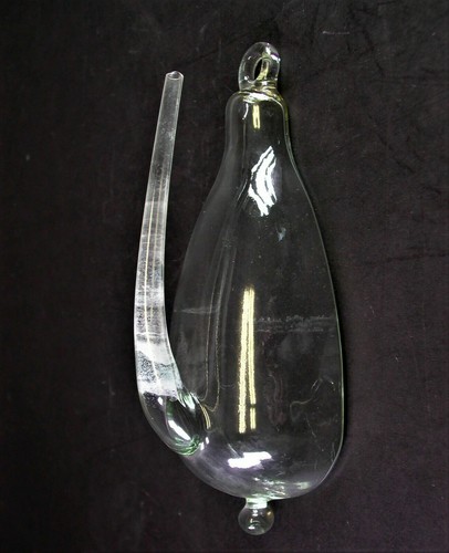 Altes glas barometer - -,