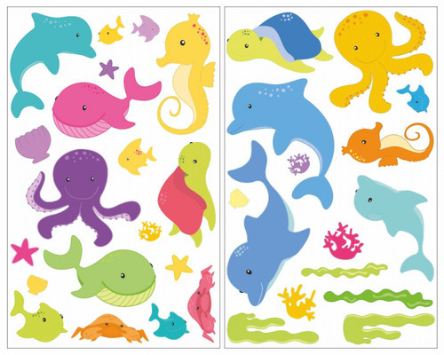 Samunshi tlg comic fische - 34-tlg,