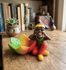 Rasta Figur Aschenbecher 'Hear