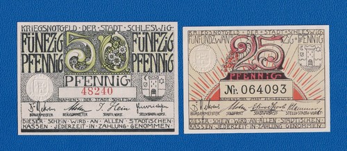 Aus sammlung lot notgeld - sammlung,